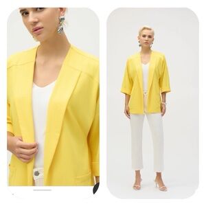 Joseph Ribkoff Citrus Open Front Blazer